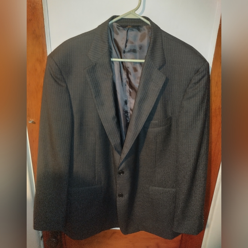 346 Brooks Brothers stretch wool pinstripe blazer 48 R